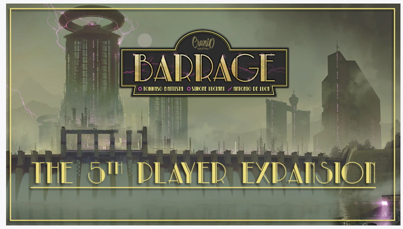 Barrage 5th Player Expansion Kickstarter